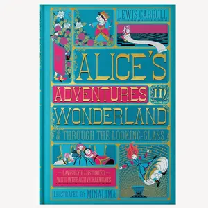 Alice's Adventures in Wonderland (MinaLima Edition): (Illustrated with Interactive Elements) Hardcover – Illustrated, October 29, 2019 Book Modern
