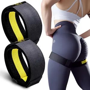 Blood Flow Restriction Bands for Legs & Glutes, BFR Occlusion Thigh Bands for Squats & Hip Training