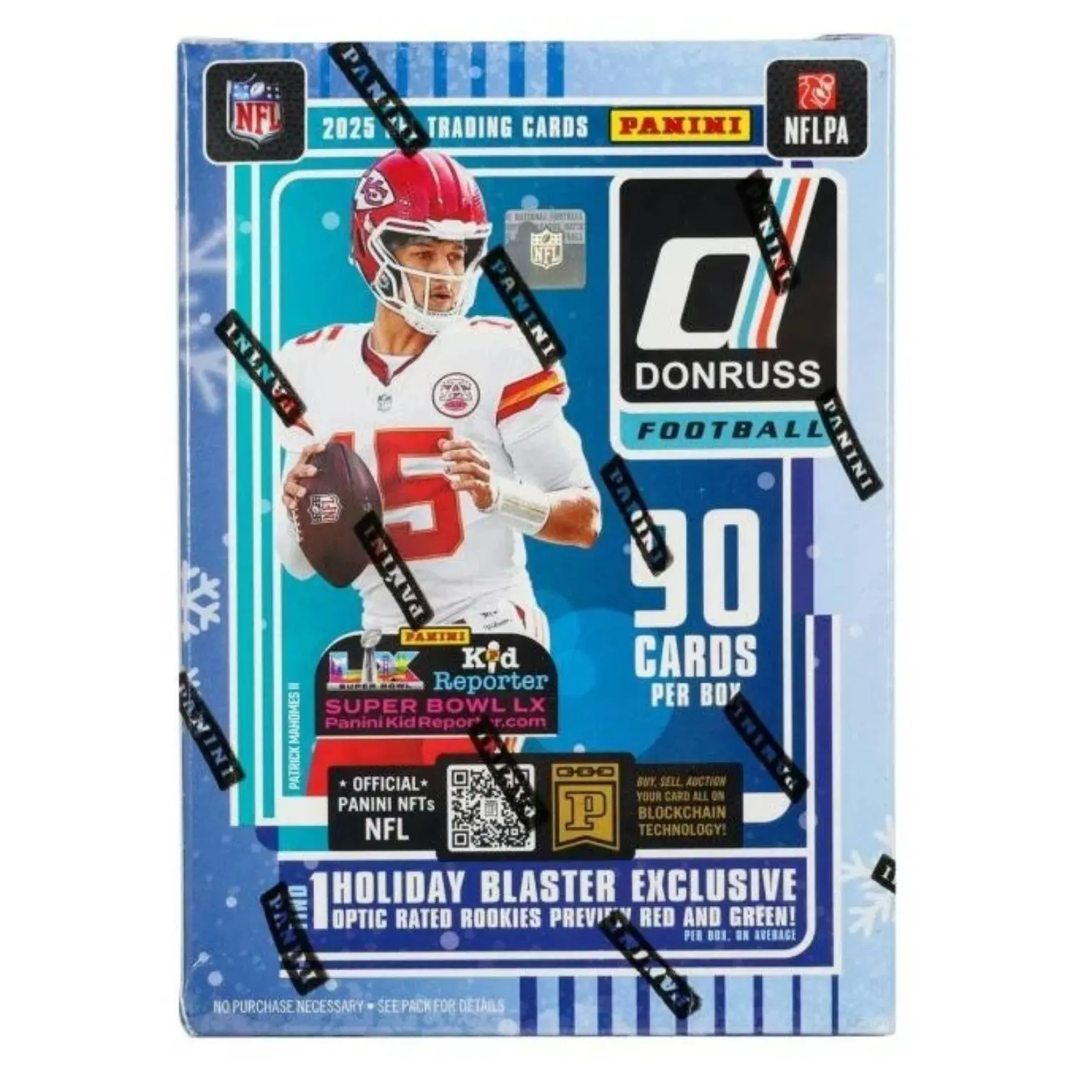 2025 Panini Donruss Football Holiday Blaster Box