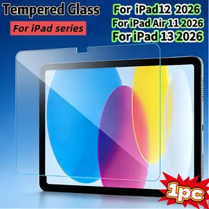 iPad Series Tempered Glass Screen Protector, Tempered Screen Film, Ultra-Sensitive Touch, Anti-Scratch, Anti-Fingerprint, Anti-Glare, Paper Material, Tablet Accessories, Protection