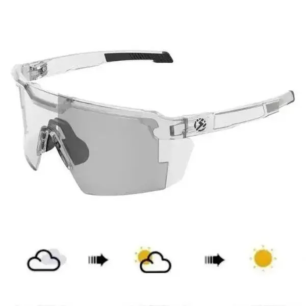 Men's Polarized Sports Shields, Wraparound Frame with Mirrored Lens and UV400 Protection for Cycling & Driving, Polarized Sunglasses,camping essentials, Men's Accessories
