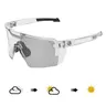 Men's Polarized Sports Sunglasses - Matte Black (Non-Photochromic), Wraparound Frame, Mirrored Lens, UV400 Protection Sports Eyewear, Adults' All Seasons Gear - for Cycling, Driving - Men's Accessories, Camping Essential
