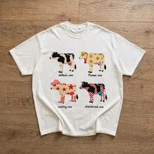 Youth and Adult Vintage Cute Colorful ows Shirt, 90s Graphic Tee, Streetwear Style, Gift for Women, Men