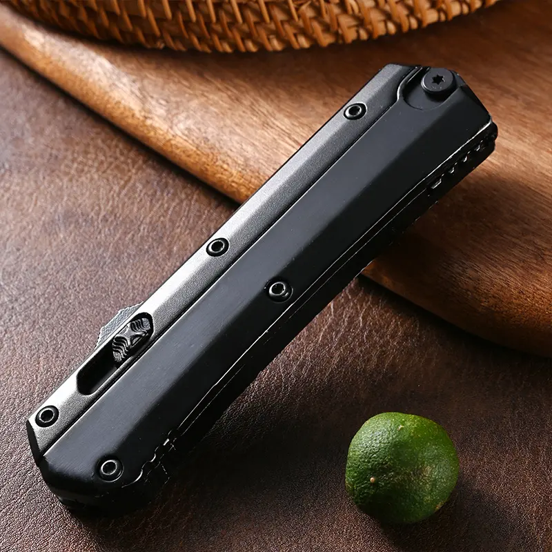 Multi-Functional Portable Kitchen Knife with Sharp Blades - Metal Multifunctional Tool for Daily Use, Outdoor Cooking