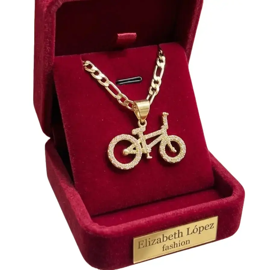 Unisex Figaro Chain Necklace - Elegant Metal-Coated Costume Jewelry, Casual & Versatile-Use Fashion Accessory for Bike Enthusiasts
