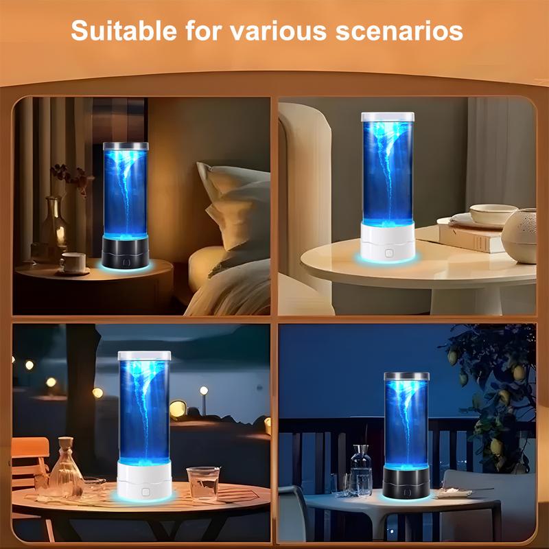 Tornado Lamp USB Colorful LED Ambient Light, Creative Night Light, Silent Decorative Small Lamp