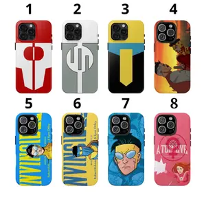 Viltrumite Conquest Mark Phone Case, Omni Man and Invincible Logo Phone Cover, Invincibe ss4 ip With iPhone 16 15 14 13 12 11