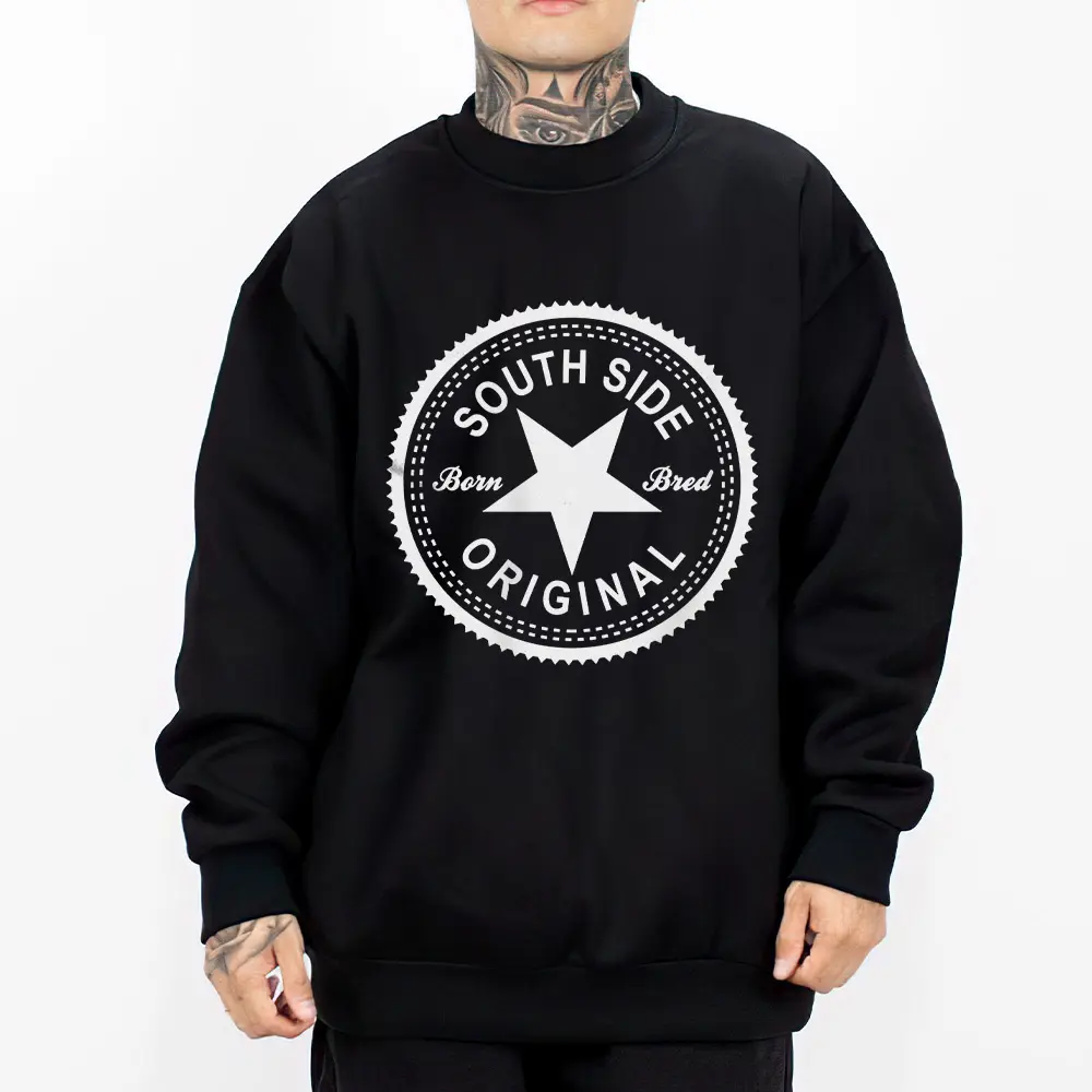 Chicano Clothing S Side Original Mexican Clothes Gangster Clothing Lowrider Oversized Graphic Tee Medium Heavy Hoodie for Men & Women 1410 MX 3