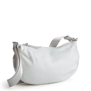 Vera Bradley Women's Nylon Springbrook Sling Crossbody Bag Oyster Mushroom