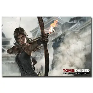 Tomb Raider Lara Croft Game Poster New Art Print