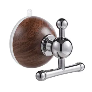 Suction Cup Hook, Shower Hooks with Vacuum Suction & Adhesive Backing, Twist Lock for Installation & Removal, Reusable Towel Hooks for Bathrooms, Kitchen, Windows, Glass, Tile