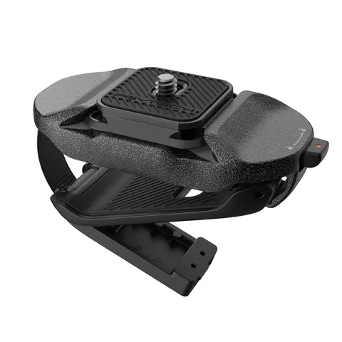 PGYTECH Beetle Camera Clip V2+Plate - Aerospace Aluminium Quick-Release Backpack Strap Mount (30kg/66lbs Load), Camera Accessories with Arca-Swiss Plate, SnapLock System, Rubber Grip, 79g Hands-Free for DSLR Mirrorless