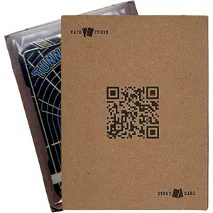 Trading Card Shipping Pads for Toploaders (100 Pack) 3×4 Corrugated 1/16" Pads Lightweight 4g Crush Resistant Eco Friendly Made in USA for Card Breakers & Sellers