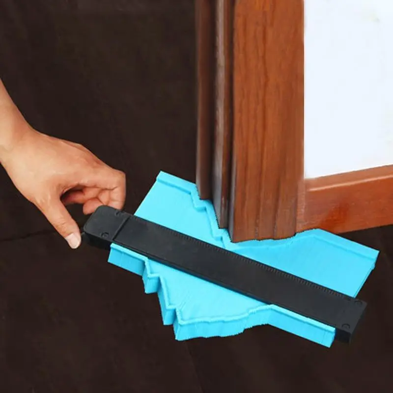 10'' Profile Gauge, Accuracy Copying Gauge with Lock, Irregular Contour Measuring Arc Ruler, Gauge Profile Hardware Tool, DIY, Tools and Gadgets, Heav