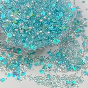 Ocean Series Epoxy Resin Filler, Shell Sparkle Patch Foam Copy, DIY Craft Materials, Nail Art Accessories, Home Decor, Creative Making