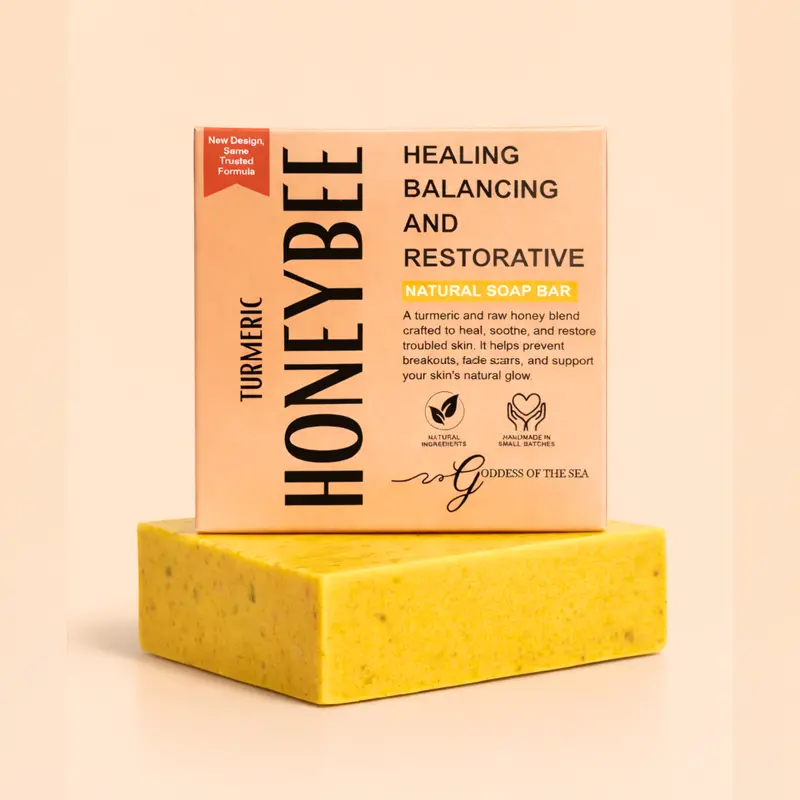 HoneyBee Turmeric Facial Bar