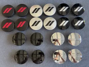 4PCs 2.5 inch Wheel Center Hub Caps For 2004-2018 Dodge Charger Challenger Durango Avenge