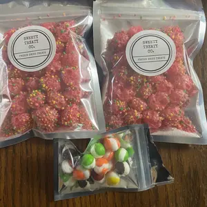 Product Review of Freeze dried fruit rollups freeze dried candy freeze dried sample pack freeze dried variety Snack Natural fun viral freeze  dried freeze dried candy from o**r