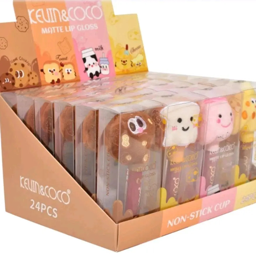plush matte lip gloss Kevin and Coco