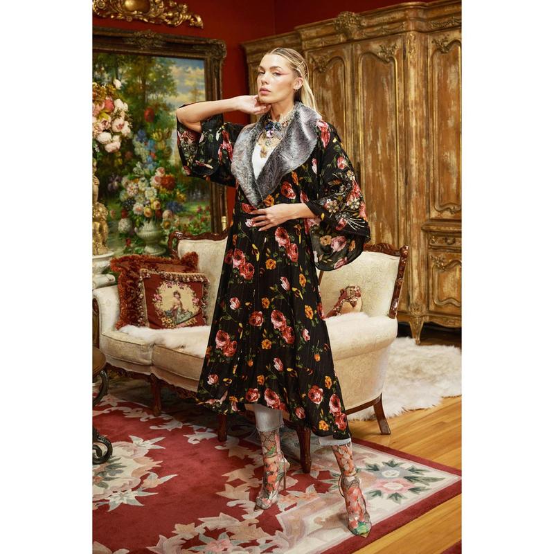 Charlene Princess Of Monaco Kimono Dress