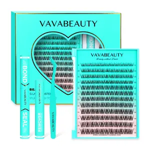 VAVABEAUTY Spidera DIY Lash Clusters | Spider Lash | Volume Boosting | Waterproof | Long-Lasting | DIY Extensions | Soft | Easy DIY At Home | Ultra Thin Band