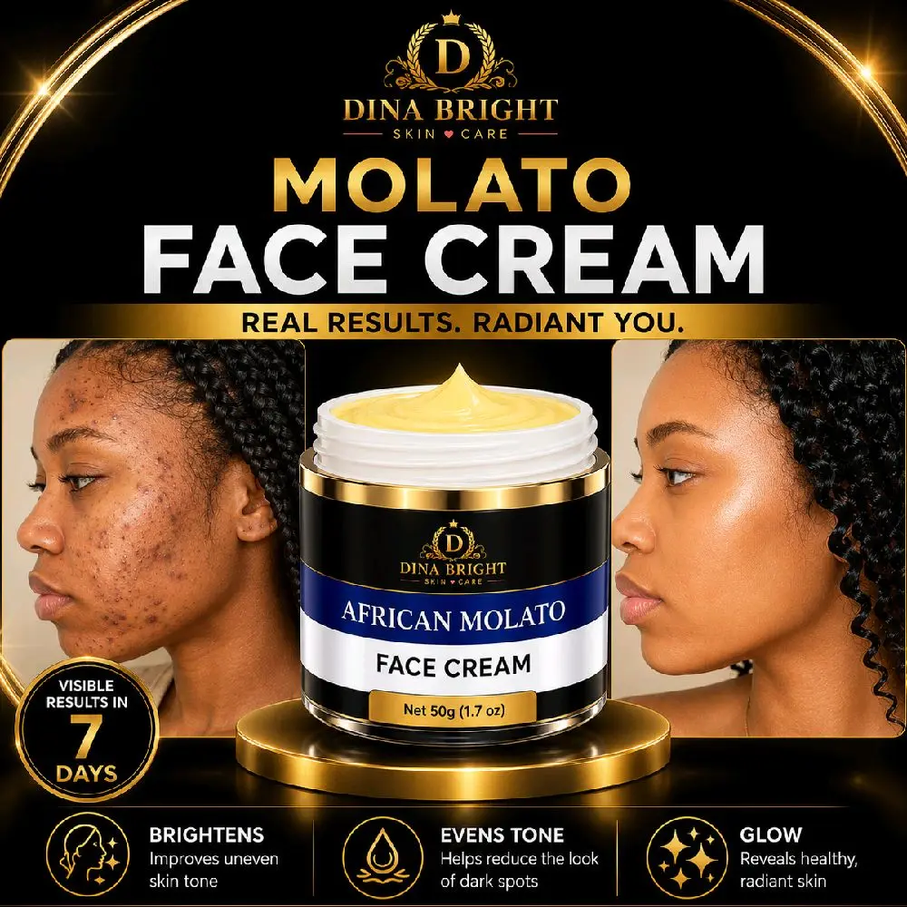AFRICAN MOLATO BRIGHTENING FACE CREAM.