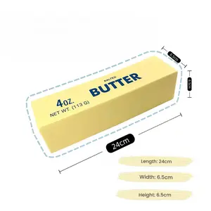 10-inch Extra Large Soft Butter-Shaped Squeeze Toy - A stress-relieving toy suitable for children and adults, a perfect fun gift for children aged 3 and up, and a sensory stress-relieving toy.