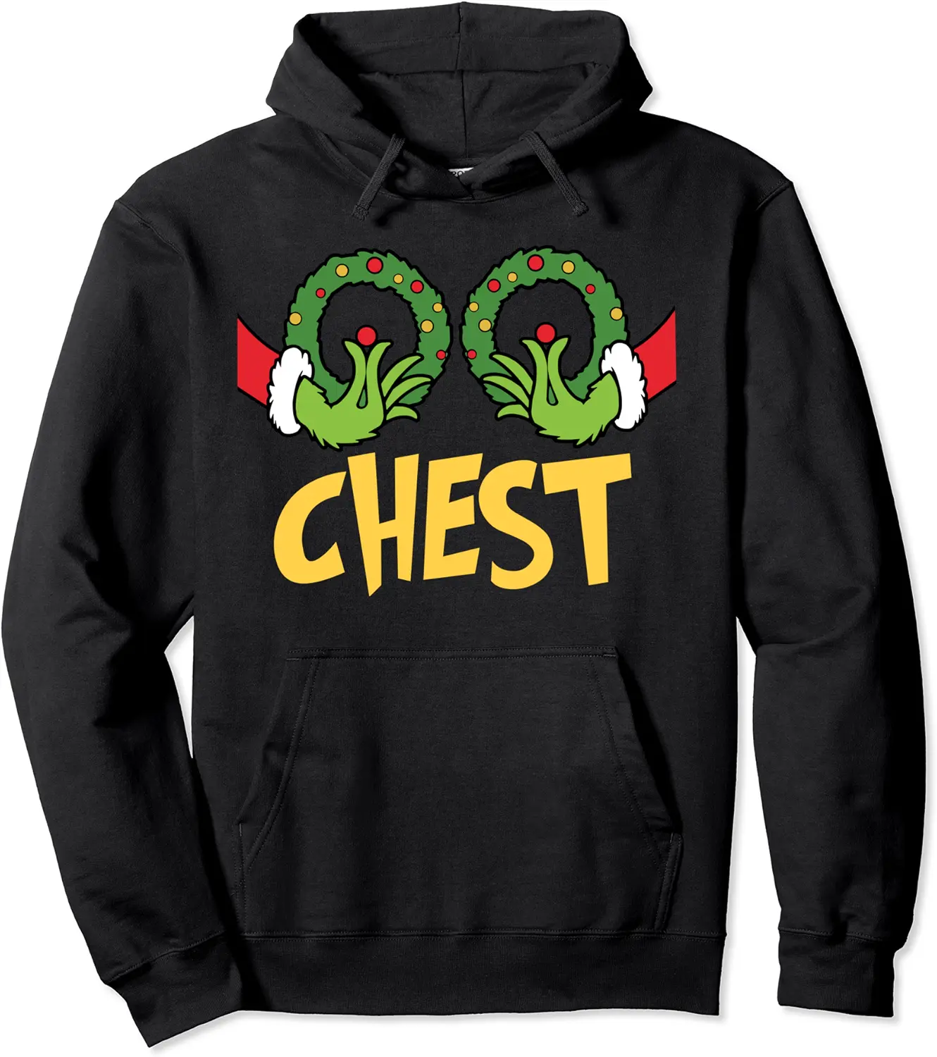 Chest Nuts Christmas Shirt Funny Matching Couple Chest Nuts Pullover Hoodie - Ananavar Shop 50B0CMLQY7NR