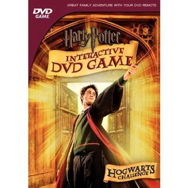 USED Book - Harry Potter Interactive DVD Game: Hogwarts Challenge (DVD) - english