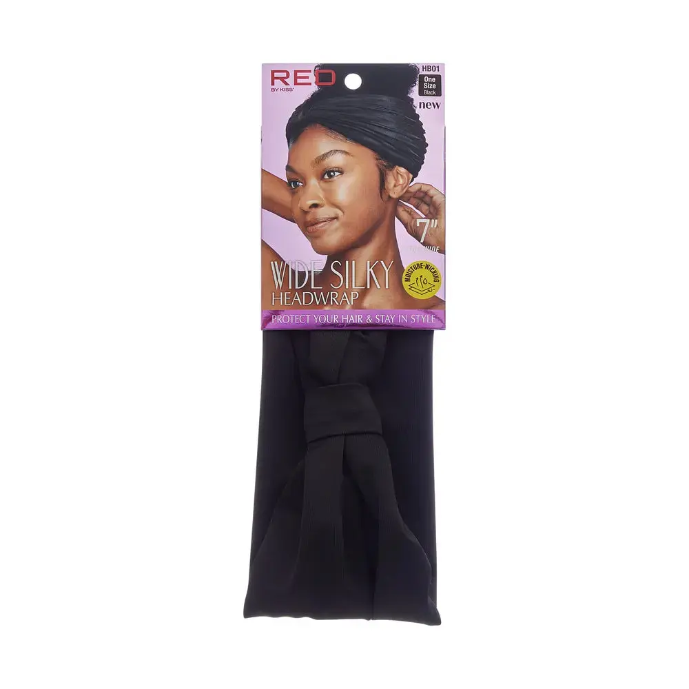 RED by KISS 7” Extra Wide Dry-Fit Headwrap – Moisture-Wicking RED by KISS 7” Extra Wide Dry-Fit Headwrap – Moisture-Wicking