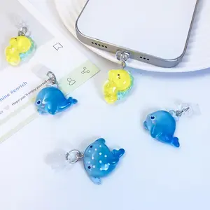 Cute Design Phone Dust Plug, 1 Count Creative Phone Charging Port Dust Plug, Phone Accessories for iPhone & Type-C Port, Phone Decoration