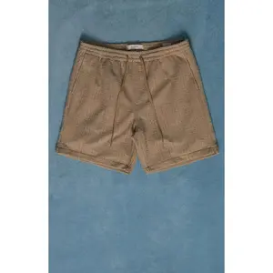 Pacsun Men's Brown Textured Linen Shorts