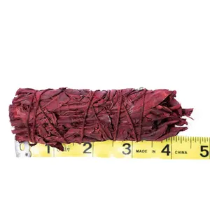 NessaStores CA White Sage + Dragon's Blood Smudge Stick 4" Bundle (26pcs)#JC-160