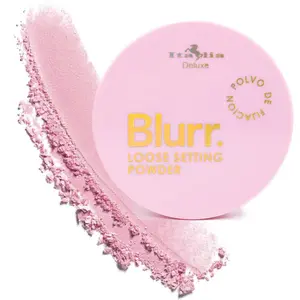 Italia Deluxe Blurr. Loose Setting Powder - Pink