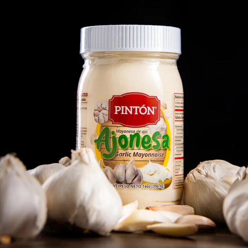 Pinton Ajonesa Garlic Flavor Mayonnaise 14 Oz (369.9g)