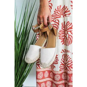 Valencia Espadrille Sandal • Tan/Beige