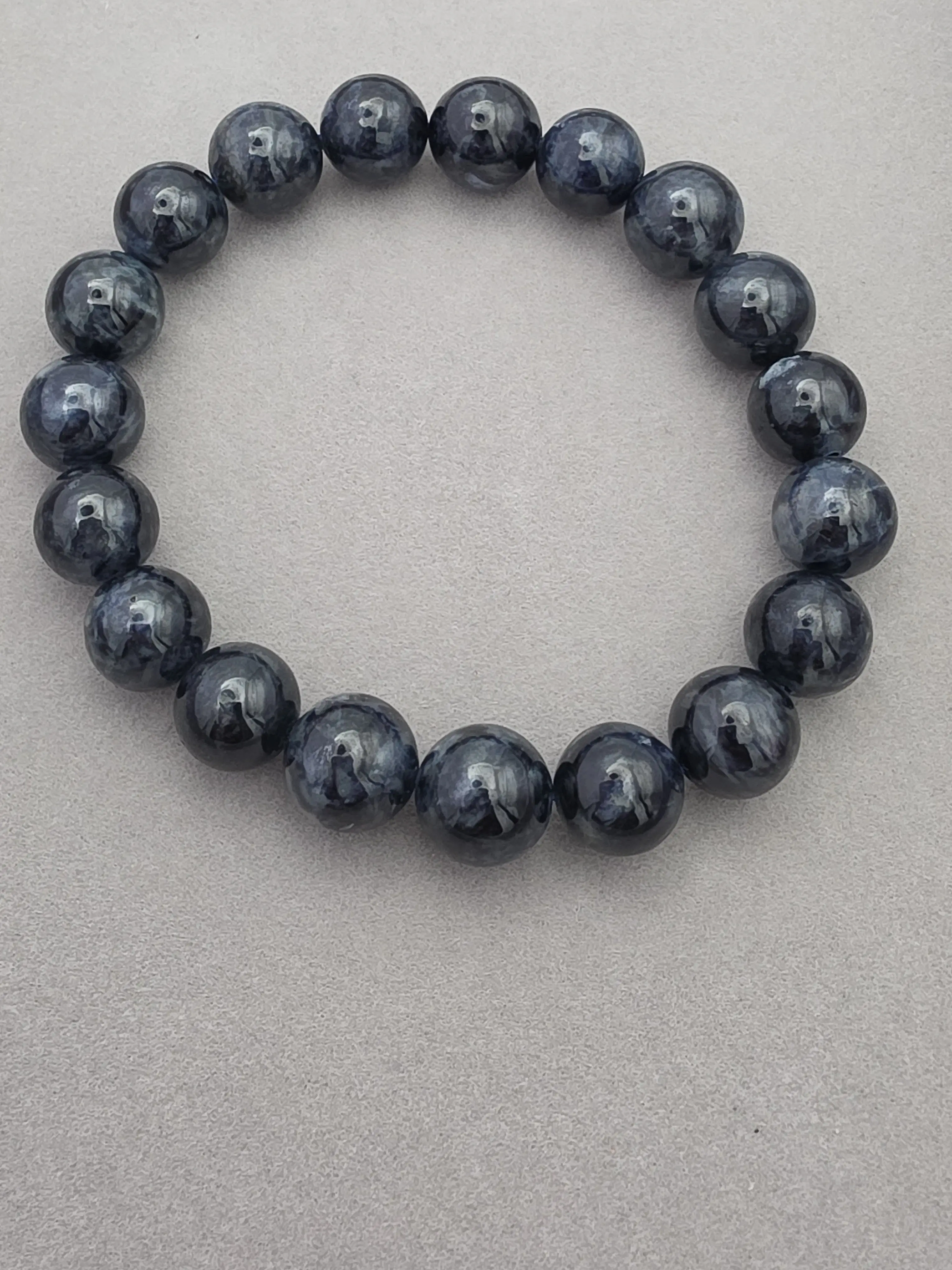 Midnight SapphireLab Created Aura Bracelet – 10mm