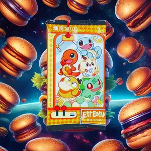 x1 - Chinese Baby Eif Cards Pack Non-Pokémon