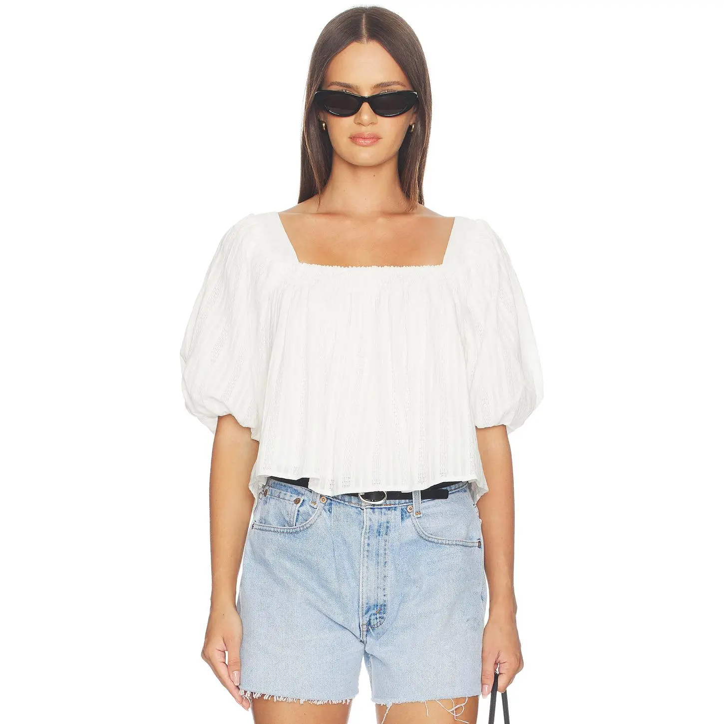 MORE TO COME Janitra Top in White