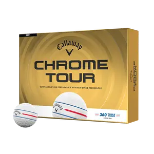 Callaway Golf Chrome Tour 360 Triple Track Golf Balls in White