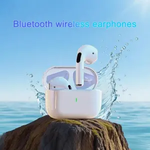 Wireless minimalist in-ear music headphones, sports mini earbuds, 9D stereo bass with HD calling, compatible with Apple and Android smartphones, gaming earpieces, smart headphones, Headset, Electronic Connection