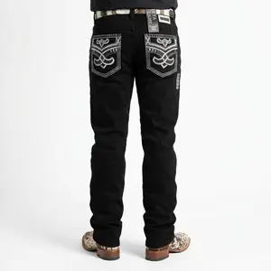 Pantalones de Hombre negro vaquero