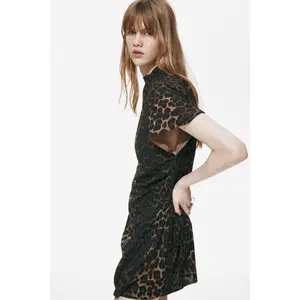 H&M Draped turtleneck dress