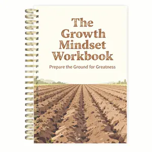 The Growth Mindset Workbook Notebook for Unlocking Potential Overcoming Fears Building Self Love Achieving Goals with Planner Tracker for Personal Growth Transformation 116 Pages 100gsm Paper Sturdy Cover hobonichi  planner  adhd  fidgets