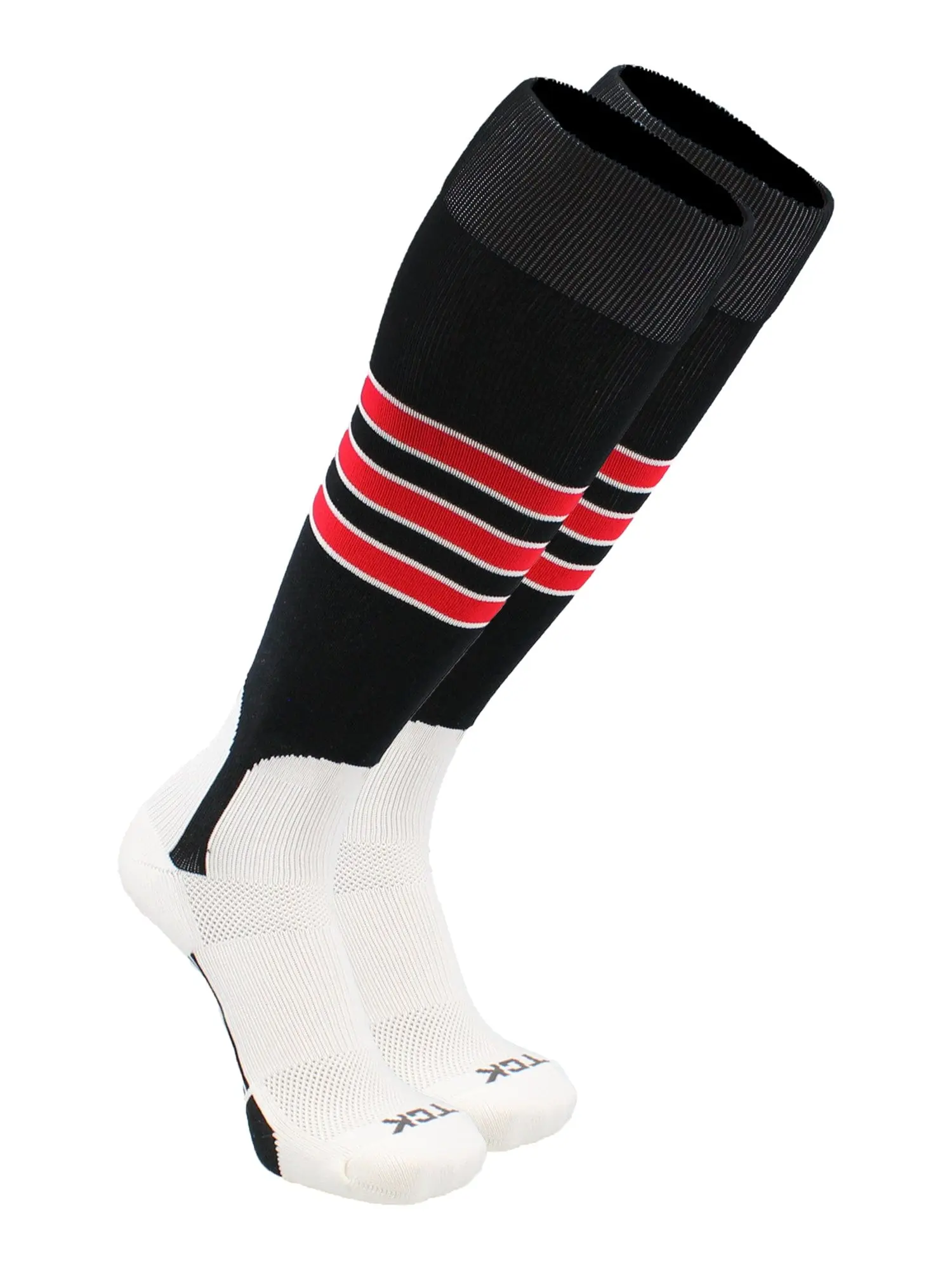 Tri-Color Striped Baseball Stirrups