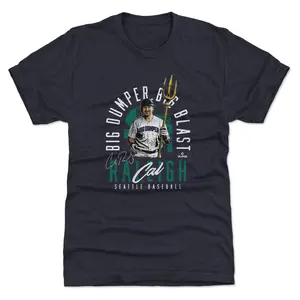 MLBPA Cal Raleigh | Seattle Big Dumper Big Blast | Premium Tri-Blend Graphic T-shirt