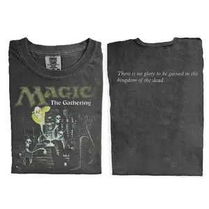 Anc.i.ent T0mb Vintage Double-side Shirt, MTG Sweatshirt, Unisex Cotton Graphic Top T-shirt, Unisex Cotton Crewneck Top For Daily Wear