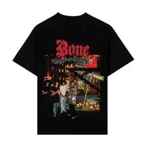 🎤🔥Bone Thugs N Harmony Band Shirt – Vintage Casual Fashion Graphic Tee, 100% Cotton Unisex Printed T-Shirt, Hip Hop Streetwear Shirt, Oversized Retro Music Tee, Trendy Urban Outfit, Concert & Everyday Wear for Men & Women