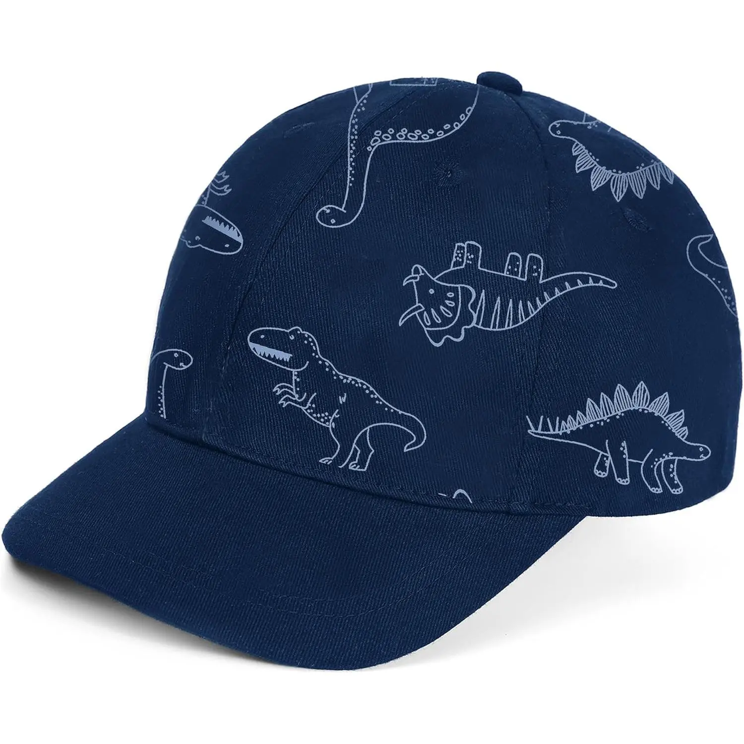 P-KCP03    Toddler Baseball Hat Baby Boys Cap Girls Adjustable Dinosaur Baseball Hats Kids Boy Caps Toddler Sun Hats