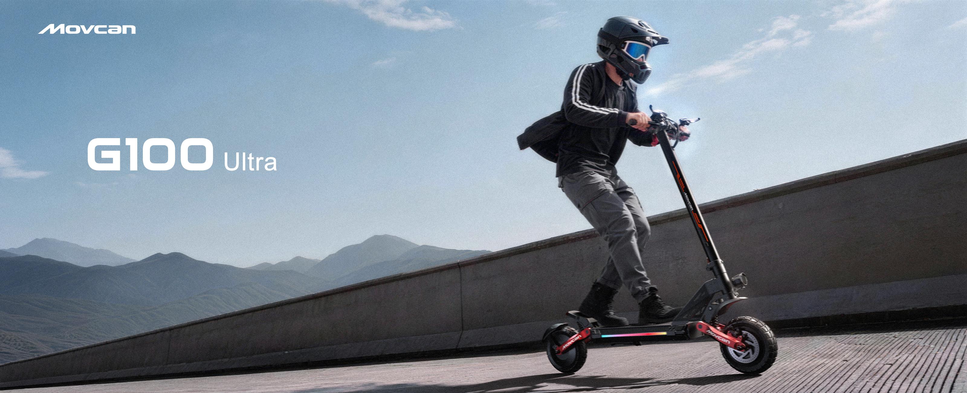 【NEW】G100 Ultra Electric Scooters,2000W Dual Motor,38MPH Top Speed,34-47 Miles Range,10" Off-Road Tires,Dual Suspension,Disc/Hydraulic Brakes,Foldable E-Scooter for Commuting&Outdoor Riding